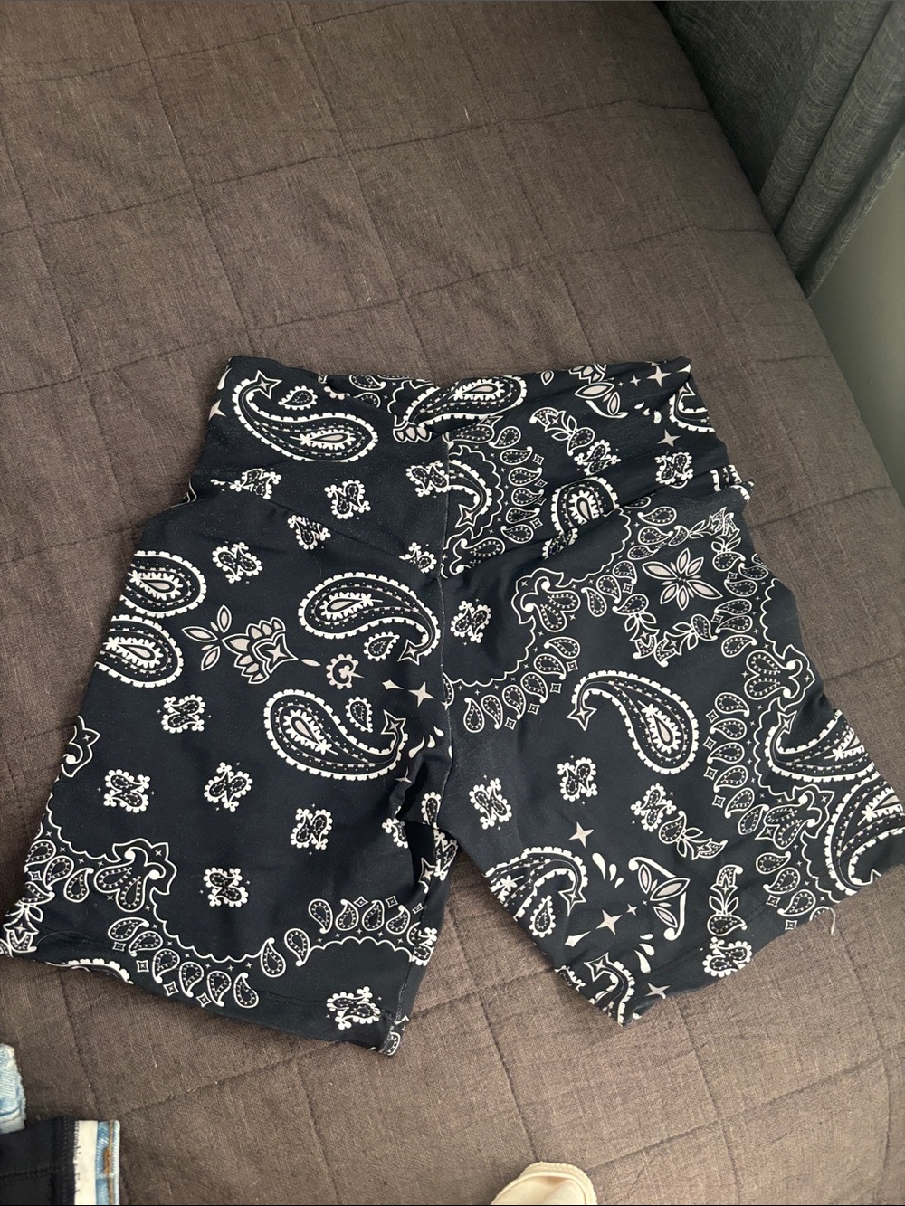 BBB bandana print shorts